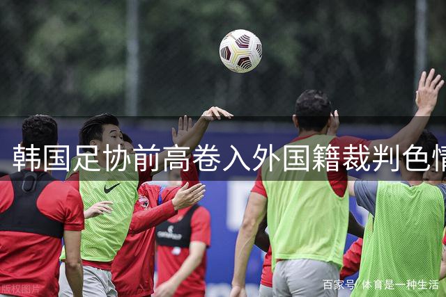韩国足协前高卷入外国籍裁判色情招待门 审批手续曝光惊人细节